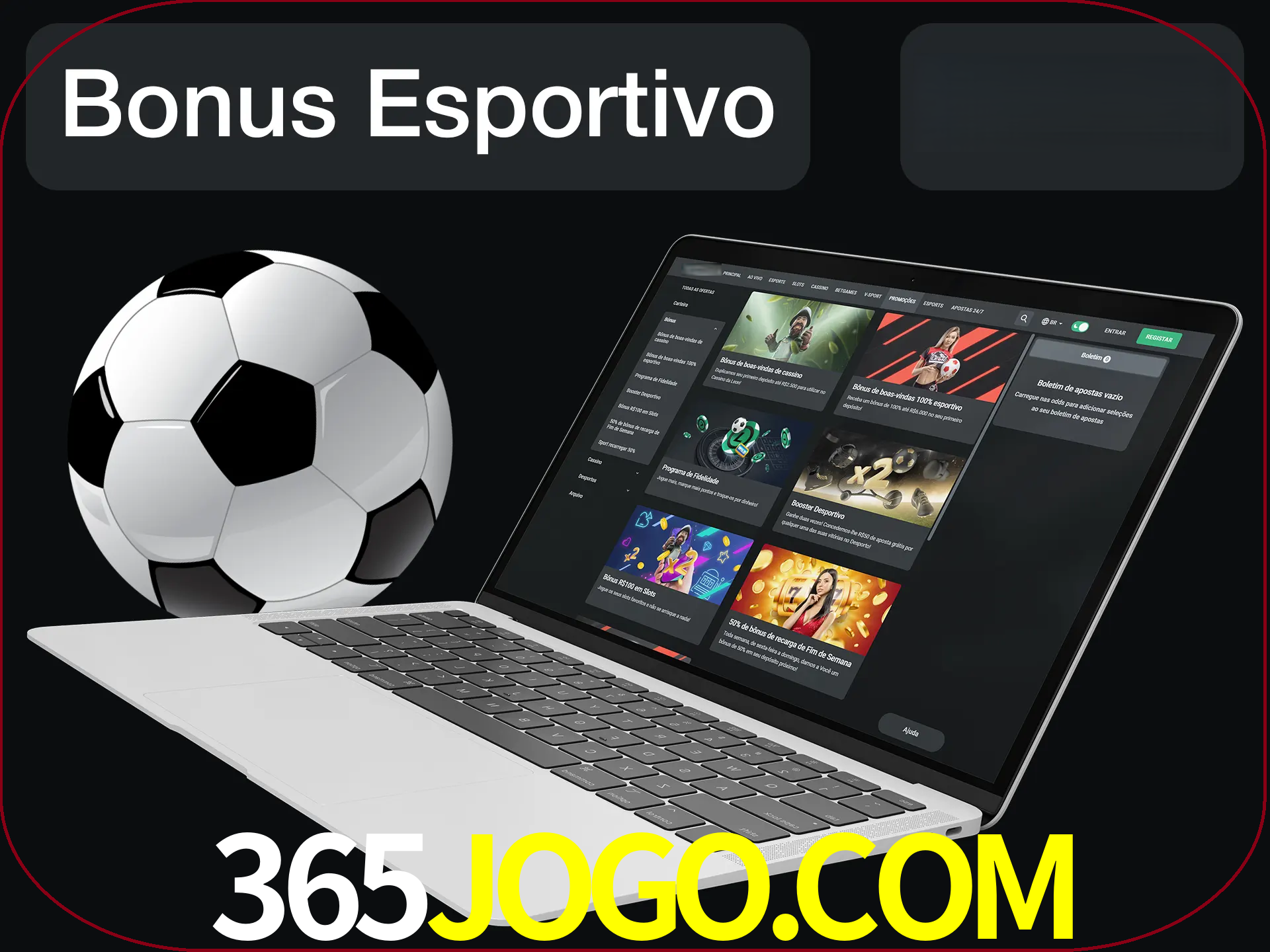 Antes de começar a apostar, use o bônus esportivo.