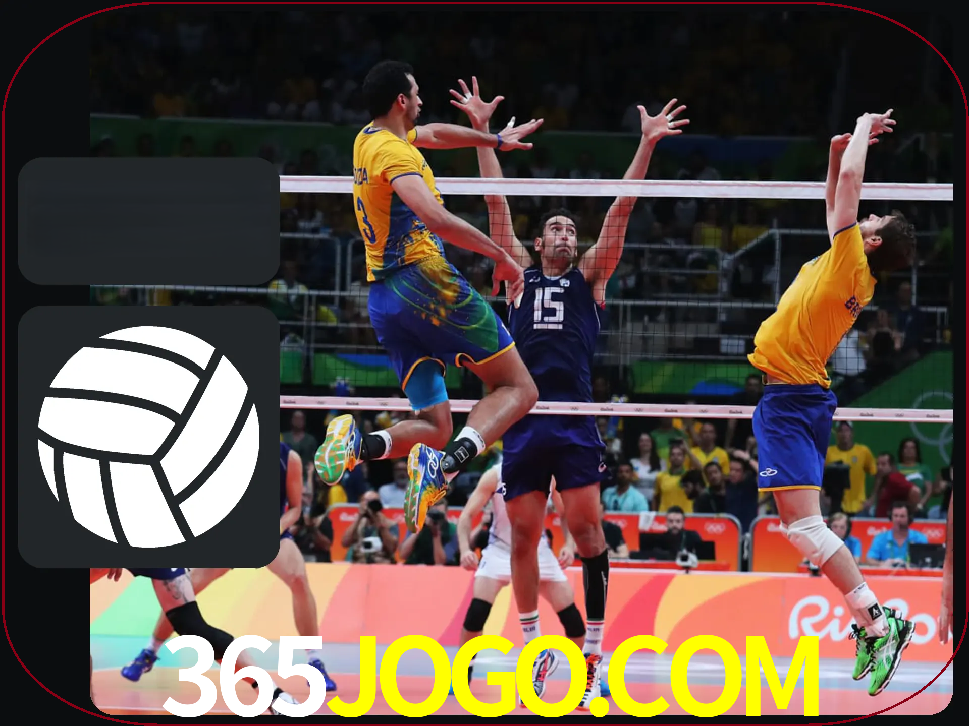 Fazer enormes ganhos apostando nas equipes de vôlei.